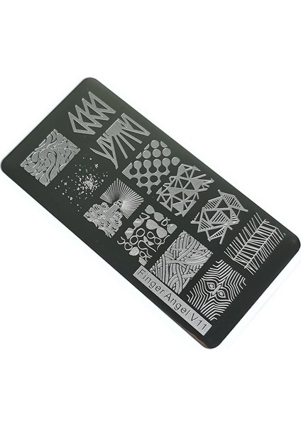 Nail Art Stamping Baskı Plakası VV11