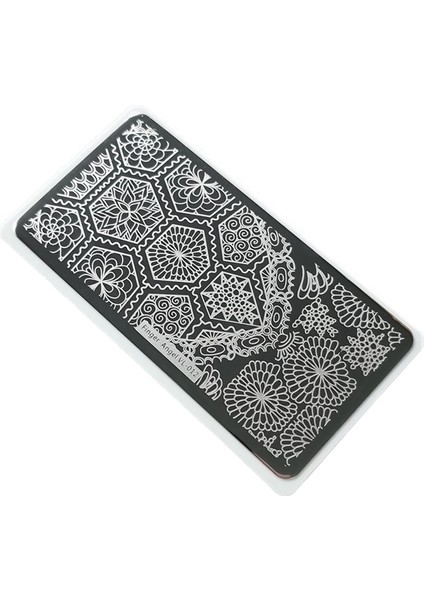 Nail Art Stamping Baskı Plakası VL12
