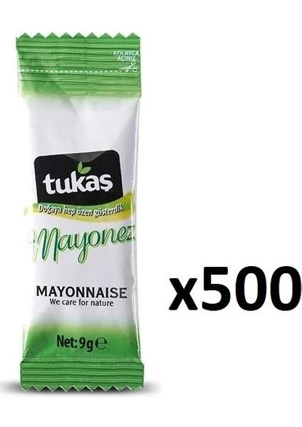 Poşet Mayonez 9 gr 500'LÜ