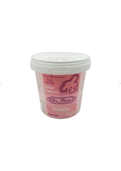 Şeker Hamuru 500 gr - Bebek Pembe
