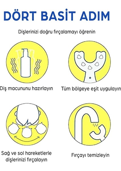 MasLord Bebek Diş Fırçası 2 Adet Fırça 2-6 Yaş