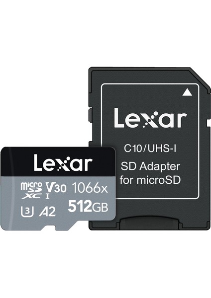 512GB High-Performance 1066X 160-120MB/S Micro SDXC Hafıza Kartı