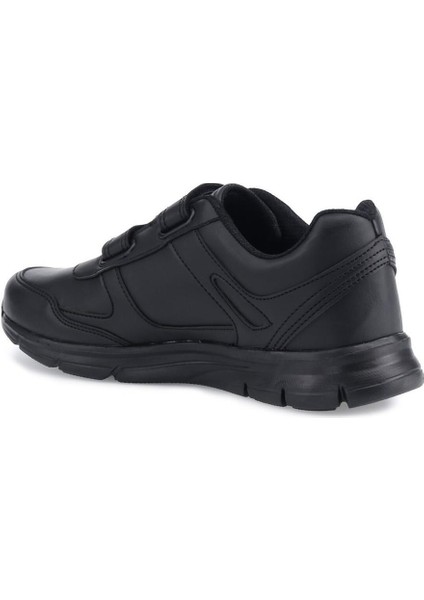 Adun Pu Siyah Cırt Cırtlı Erkek Spor Ayakkabı modelleri