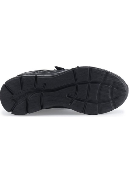 Adun Pu Siyah Cırt Cırtlı Erkek Spor Ayakkabı fırsatları