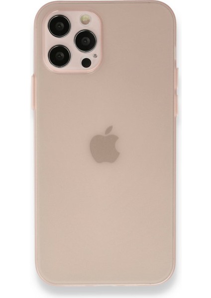Apple iPhone 13 Pro Max Kılıf 0.3mm Ultra Ince Hayalet Yumuşak Kapak Pembe