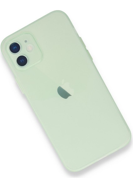 Apple iPhone 11 Kılıf 0.3mm Ultra Ince Hayalet Yumuşak Kapak Açık Yeşil modelleri