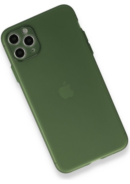 Apple iPhone 11 Pro Kılıf 0.3mm Ultra Ince Hayalet Yumuşak Kapak Yeşil fiyatları