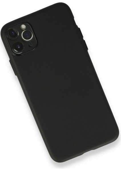 Apple iPhone 11 Pro Max Kılıf 0.3mm Ultra Ince Hayalet Yumuşak Kapak Siyah