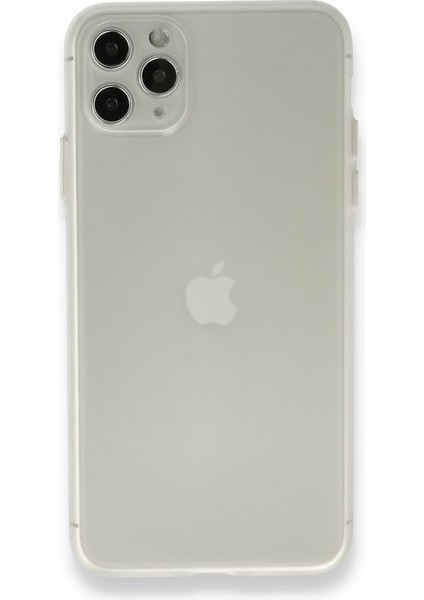 Apple iPhone 11 Pro Max Kılıf 0.3mm Ultra Ince Hayalet Yumuşak Kapak Şeffaf