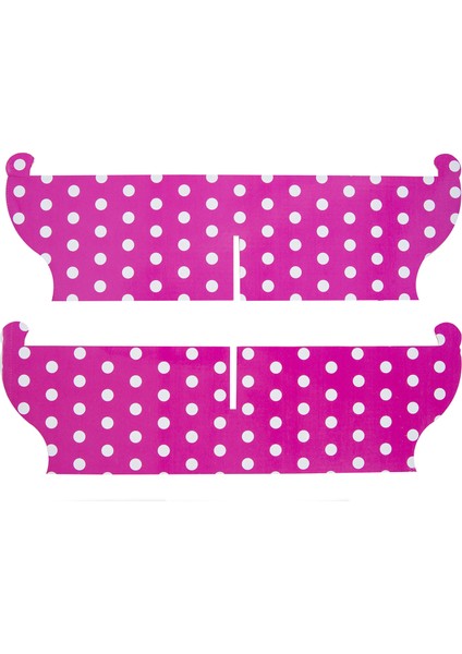 Cup Cake Standı Parti Doğum Günü Tek Kat Çap 30 cm Pembe modelleri