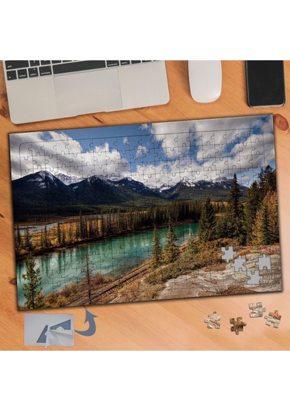 Muazzam Tabiat Doğa Manzarası 240 Parça Puzzle Yapboz TABLO-122