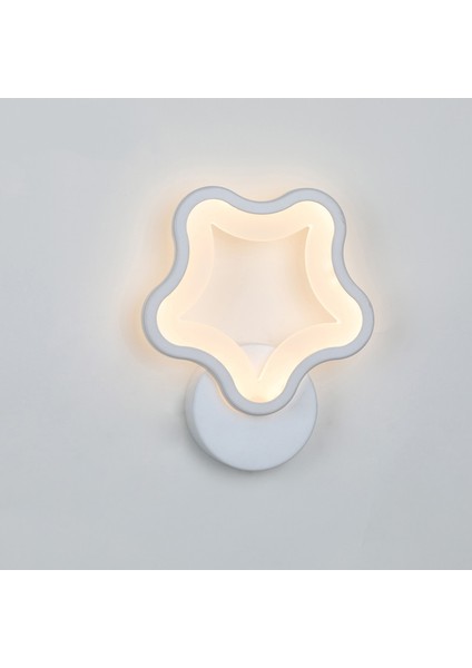 Led'ler Duvar Lambası Pentagram Şekilli Işık Fikstürü (Yurt Dışından)