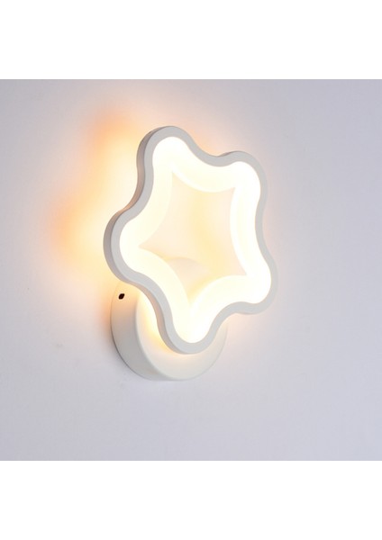 Led'ler Duvar Lambası Pentagram Şekilli Işık Fikstürü (Yurt Dışından)