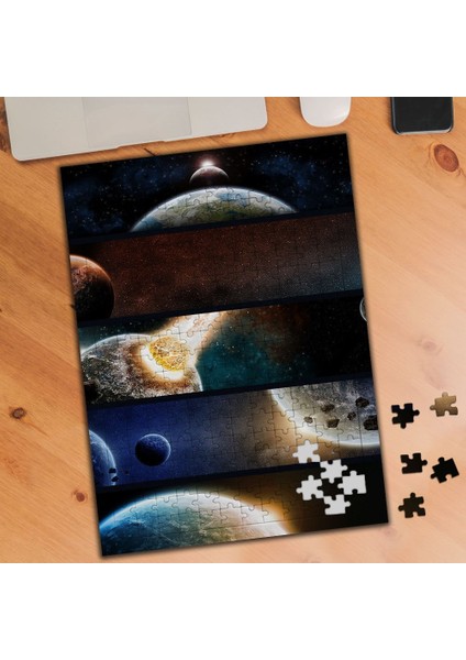 Galaksi Gezegenler Kolyajı 240 Parça Puzzle YAPBOZ-19706462