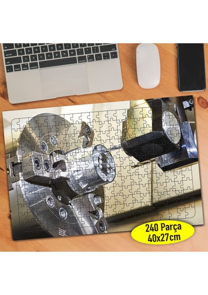 Cnc Elmas Kesim Takım Tezgahı 240 Parça Puzzle YAPBOZ-99814470