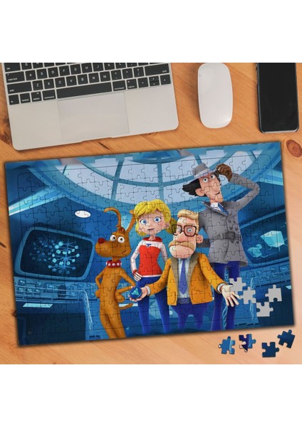 Müfettiş Gadet ve Arkadaşaları 240 Parça Puzzle YAPBOZ-76688
