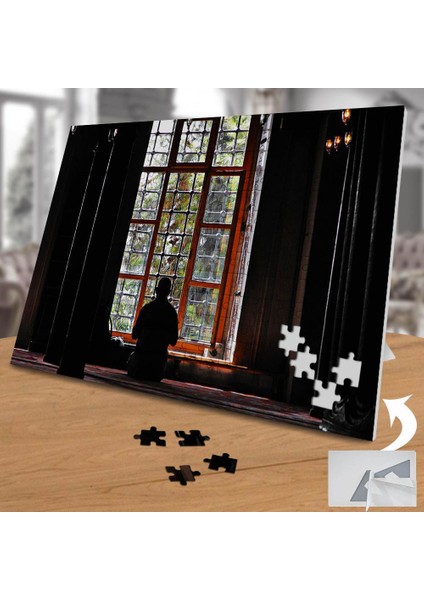 Dua Eden Insan Silüeti-Ibadet 240 Parça Puzzle YAPBOZ-74984