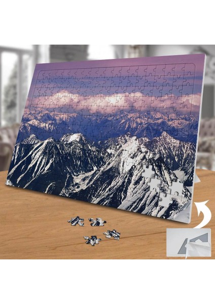 Bulutlu Havada Karlı Dağlar 240 Parça Puzzle YAPBOZ-74849