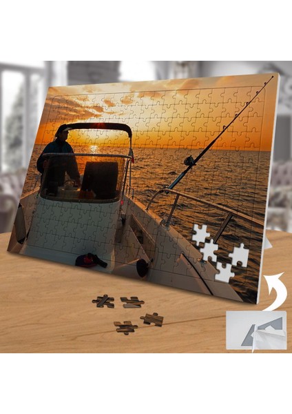 Teknede Gün Batımı Keyfi 240 Parça Puzzle YAPBOZ-024662 fiyatları