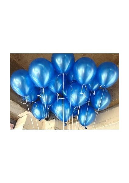 Metali̇k Mavi Balon