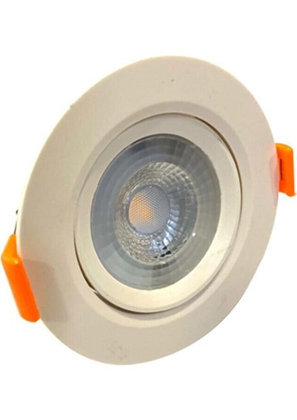 3000K Günışığı 5W Beyaz Kasa Cob LED Spot Armatür