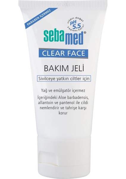 Clear Face Bakım Jeli 50 ml Kategori: Yüz Temizleyici