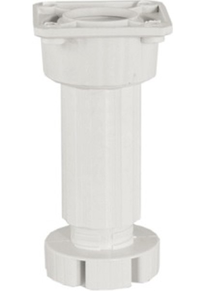 Plastik Ayarlı Baza Ayağı 10-15 cm Beyaz