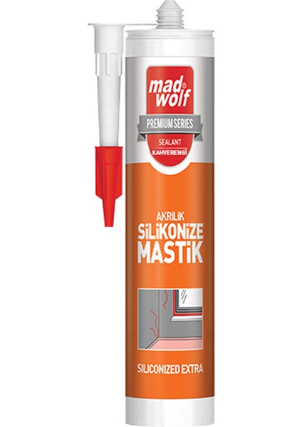 Madwolf Silikonize Mastik 310 ml Kahverengi