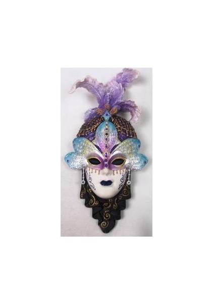 31 x 15 x 8 cm Mask Dekoratif Aksesuar