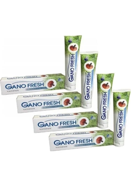 Gano Fresh Florsüz Fresh Diş Macunu 4X150 gr ( 4 Adet )