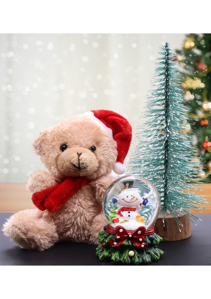 Yılbaşı Temalı Kar Küresi & Yılbaşı Ayıcık & Yılbaşı Ağacı Seti