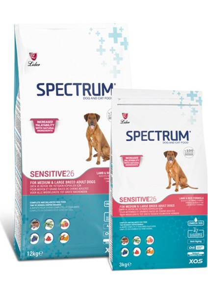 Sensıtıve 26 Yetişkin Köpek Maması 12 kg
