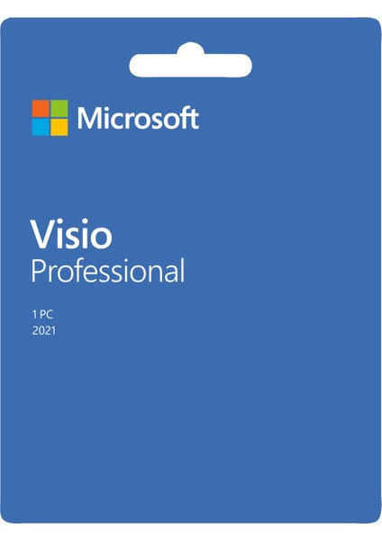 Visio Professional 2021 - Elektronik Lisans