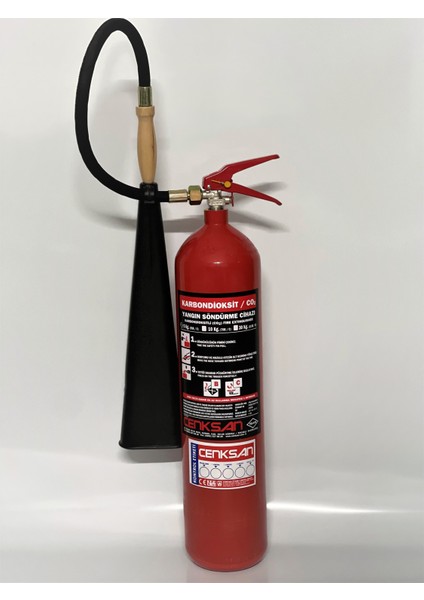 Karbondioksit Gazlı Yangın Söndürme Tüpü 5 kg Co2 fiyatları