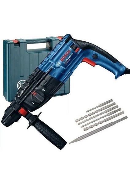 Bosch Professional Gbh 240 Sds Plus Kırıcı Delici + 6'lı Kırıcı Delici Uç Seti