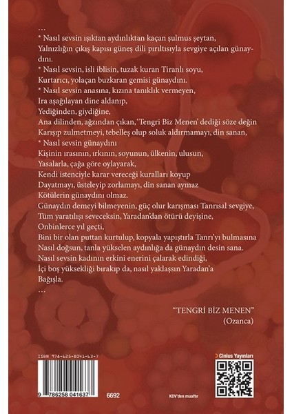 Tengri Biz Menen - Hani Astolin fiyatları