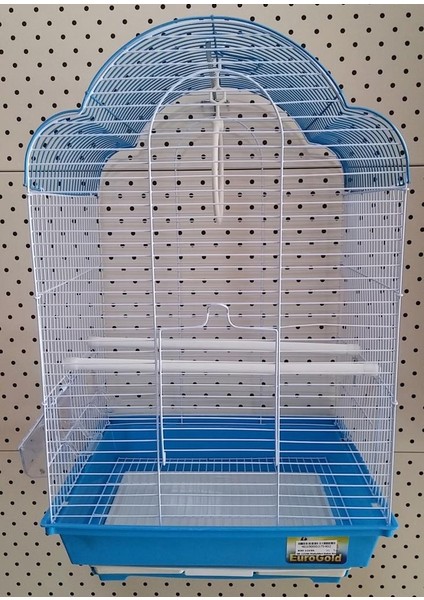 QH Pet Cage Qh 1219A Muhabbet Kafes Mavi 34.5X28X54.5