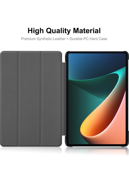 Xiaomi Mi Pad 5/5 Pro Pu Deri Standı Kılıf (Yurt Dışından)