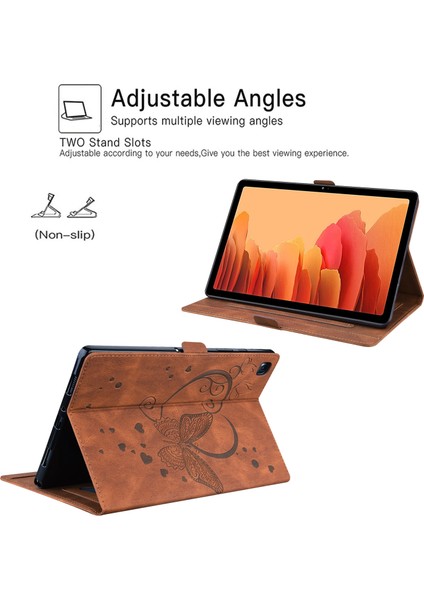 Xiaomi Pad 5/ Pad 5 Aşk Kelebek Deri Kılıf (Yurt Dışından)