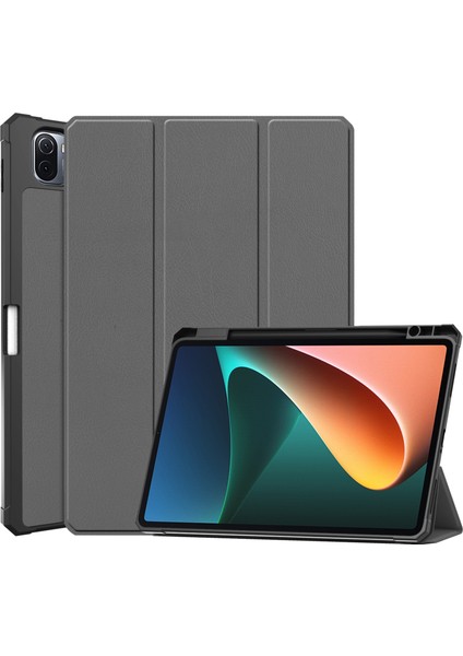Xiaomi Pad 5/5 Pro Custer Doku Deri Kılıf (Yurt Dışından)