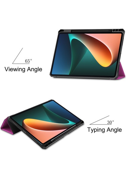 Xiaomi Pad 5/5 Pro Custer Doku Deri Kılıf (Yurt Dışından)
