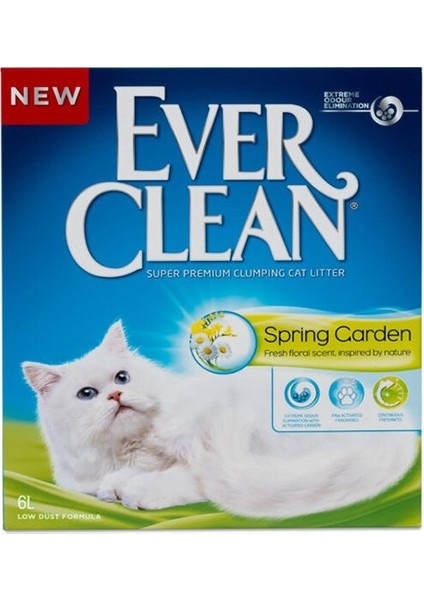 Ever Clean Spring Garden Kedi Kumu 6 Lt