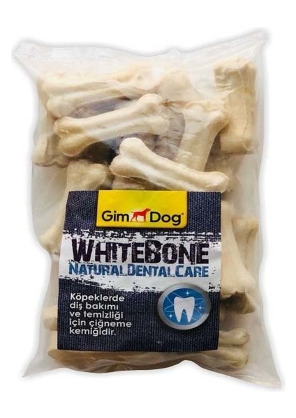 Gimdog Mordimi Ağız ve Diş Sağlığı Için Sütlü Köpek Çiğneme Kemiği 25'li 200 gr