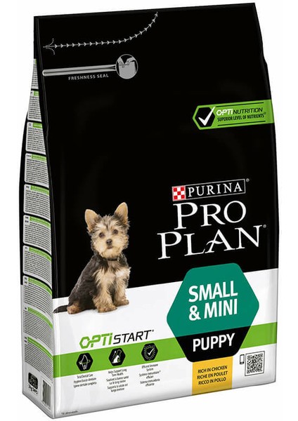 Pro Plan Tavuklu Küçük Irk Yavru Köpek Maması 3 kg