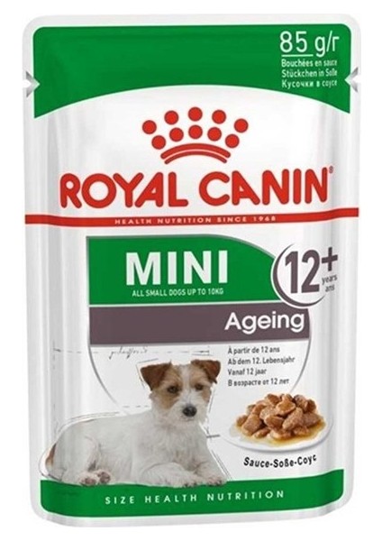 Royal Canin Ageing +12 Gravy Pouch Yaşlı Köpek Maması 85 gr