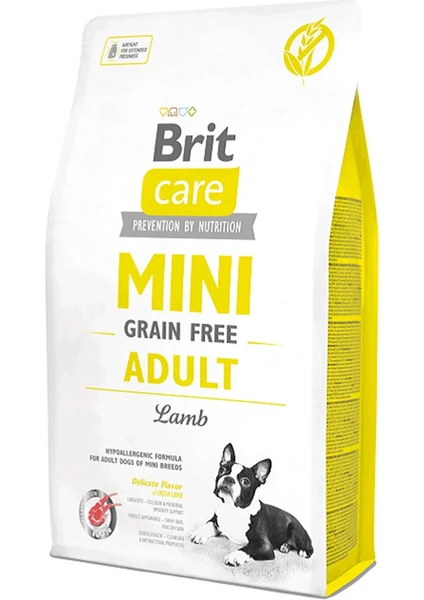 Brit Care Mini Adult Kuzulu Tahılsız Küçük Irk Köpek Maması 2 kg