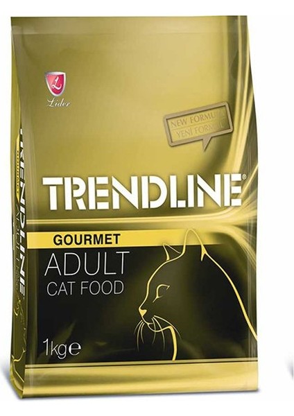 Trendline Tavuklu Renkli Taneli Yetişkin Kedi Maması 1 kg