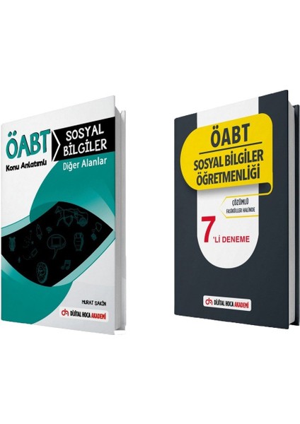 ÖABT Sosyal Bilgiler Öğretmenliği Konu Anlatımı Çözümlü 7 Deneme Seti