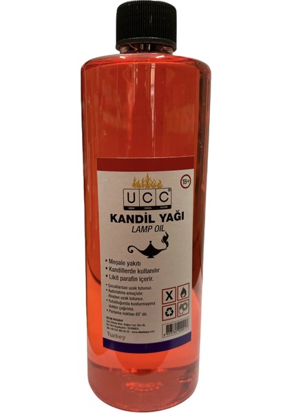 Point Care Kırmızı Kandil Yağı Kokusuz Dumansız Iç Mekan Gaz Lambası Yakıtı 400 ml