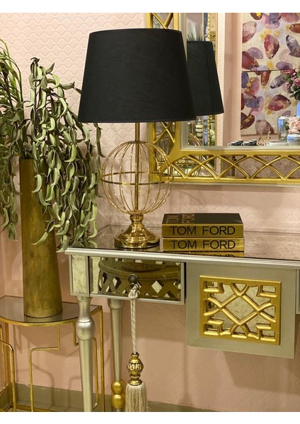 Siyah Gold Abajur